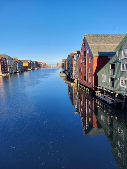 Hidden Gem Near The Old Town Bridge, 40M² Apt. Trondheim Bagian luar foto