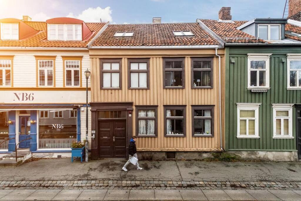 Hidden Gem Near The Old Town Bridge, 40M² Apt. Trondheim Bagian luar foto